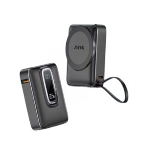 ASPOR A313 10000mAh Portable Power Bank with Wireless Charging