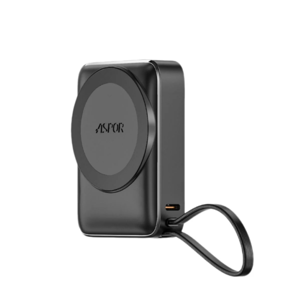 Aspor A313 ASPOR A313 10000mAh Portable Power Bank with Wireless Charging