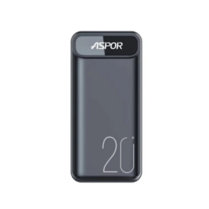 Aspor A396 20000mAh Power Bank with PD Charging