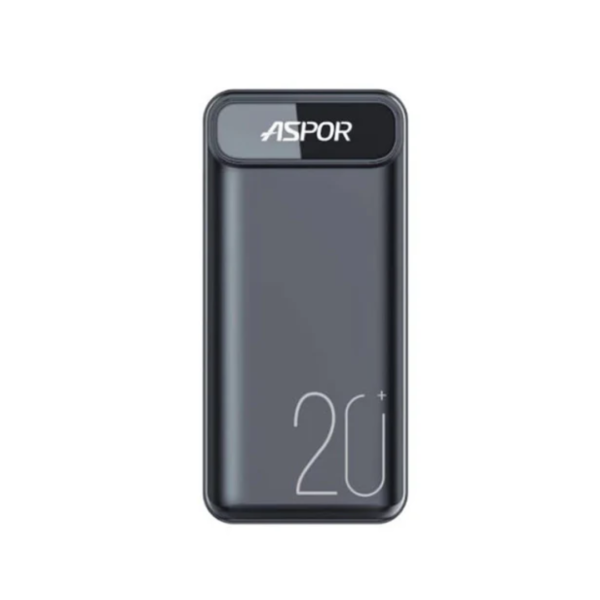 Aspor A396 20000mAh Power Bank with PD Charging