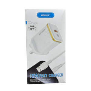 Nidupun 18W Travel Adapter - N-CH36 Nipudun N-CH36 18W Fast Charger