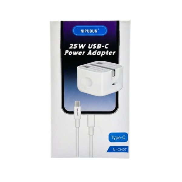 Nipudun N-CH07 25W Super Fast USB-C Power Adapter