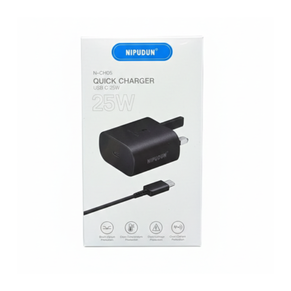Nipudun N-CH05 25W Super Fast USB-C Power Adapter